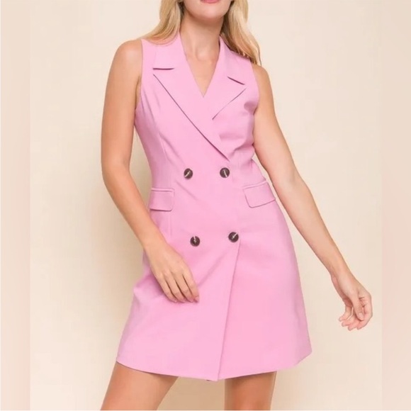 Sleeveless Blazer Dress - Picture 6 of 13